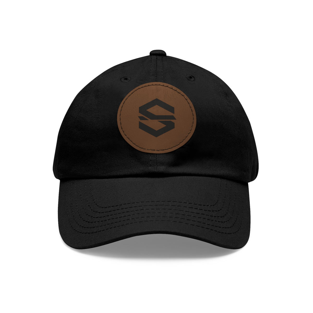 Shiftmark Signature Leather Patch Cap