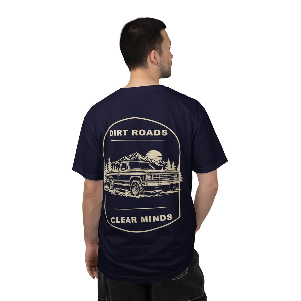 Dirt Roads, Clear Minds — Comfort Colors® 1717 Tee